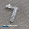 Tubo di microcentrifuga sterile in plastica